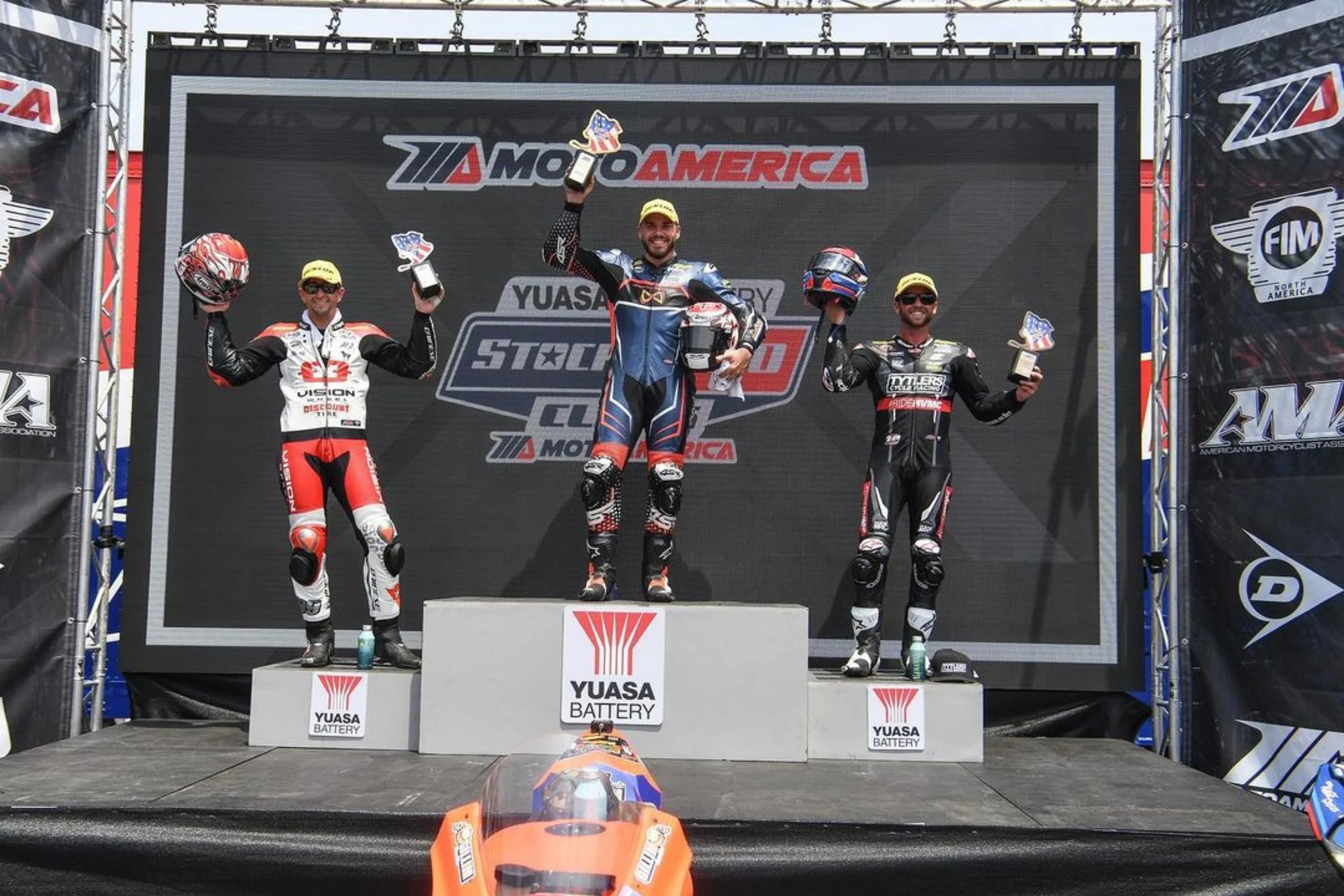 Travis takes another MotoAmerica podium for Bilmola USA in Stock 1000 battle at Virginia