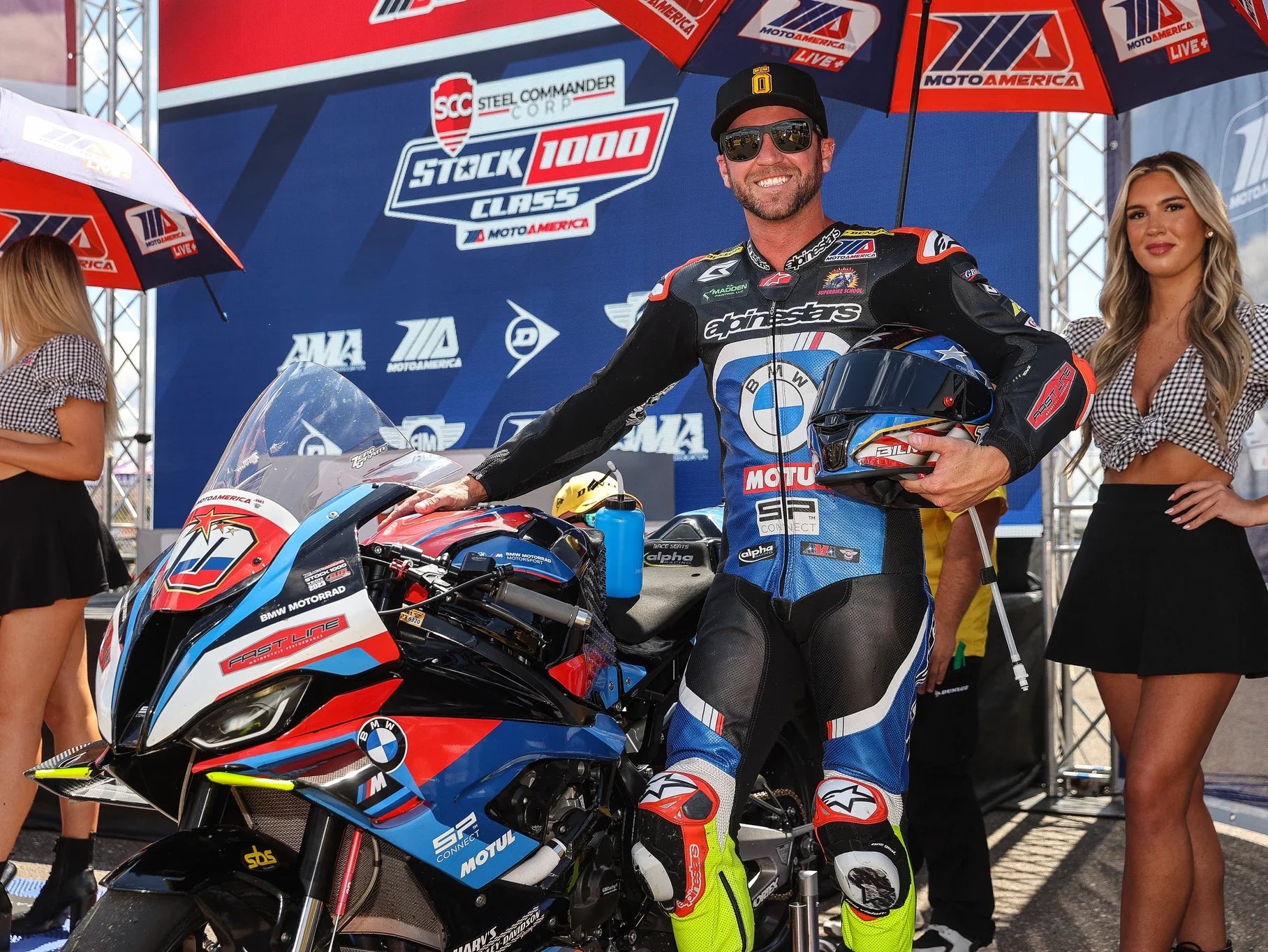 Travis Wyman racks up another MotoAmerica Stock 1000 podium at Brainerd