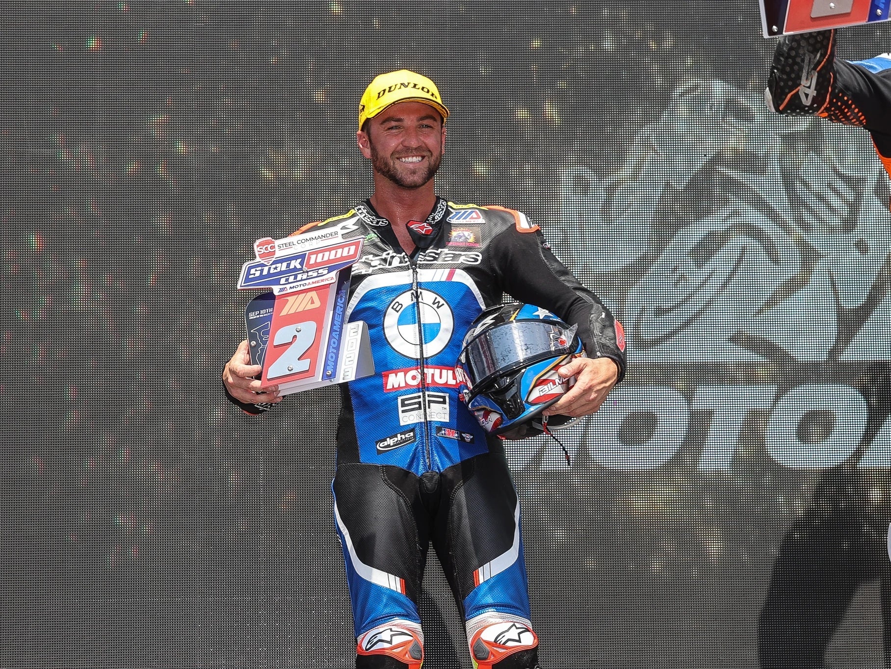 Two more podiums for Travis Wyman in MotoAmerica Stock 1000 season closer